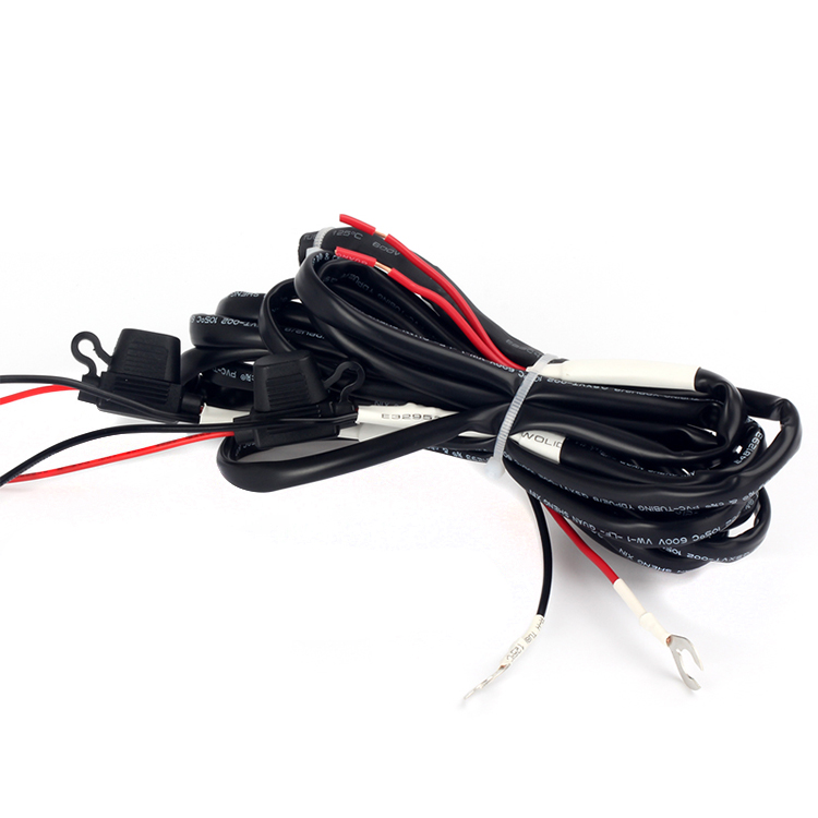Faisceau de câblage de moto de rechange en PVC à LED